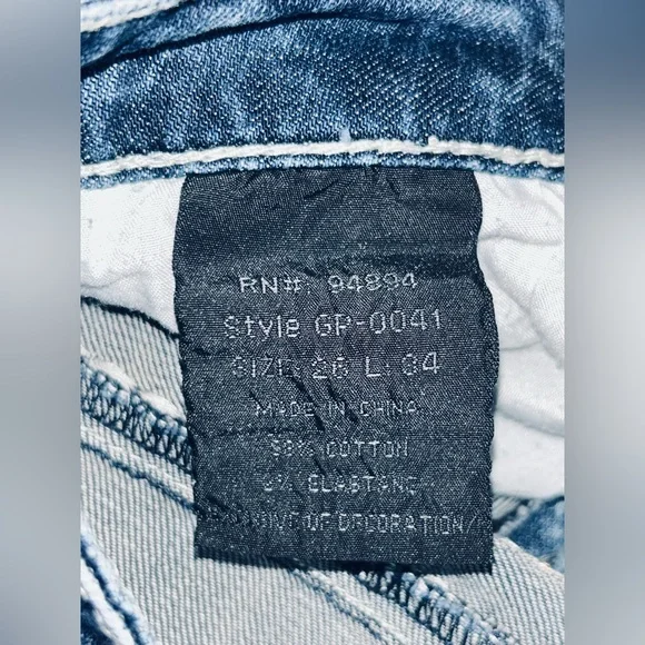 🌟🌟EUC🌟🌟 ROSE BOOT CUT SIZE 26/34 Classic Woman’s Blue Jeans - Picture 9 of 13